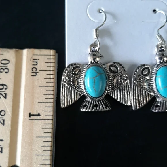 Spirit of the Sky Thunderbird Earrings 🕊️🕊️ 🕊️ - Picture 6 of 7